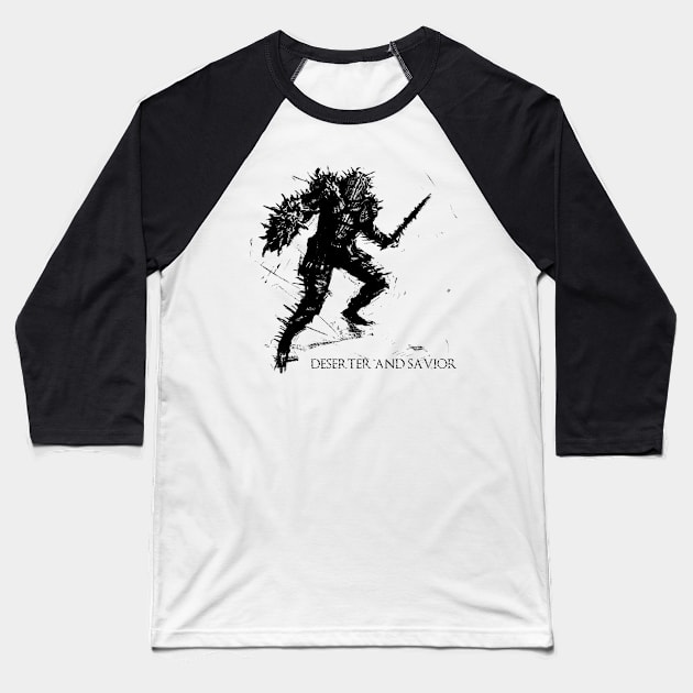 Knight of Thorns Baseball T-Shirt by WOVENPIXLS